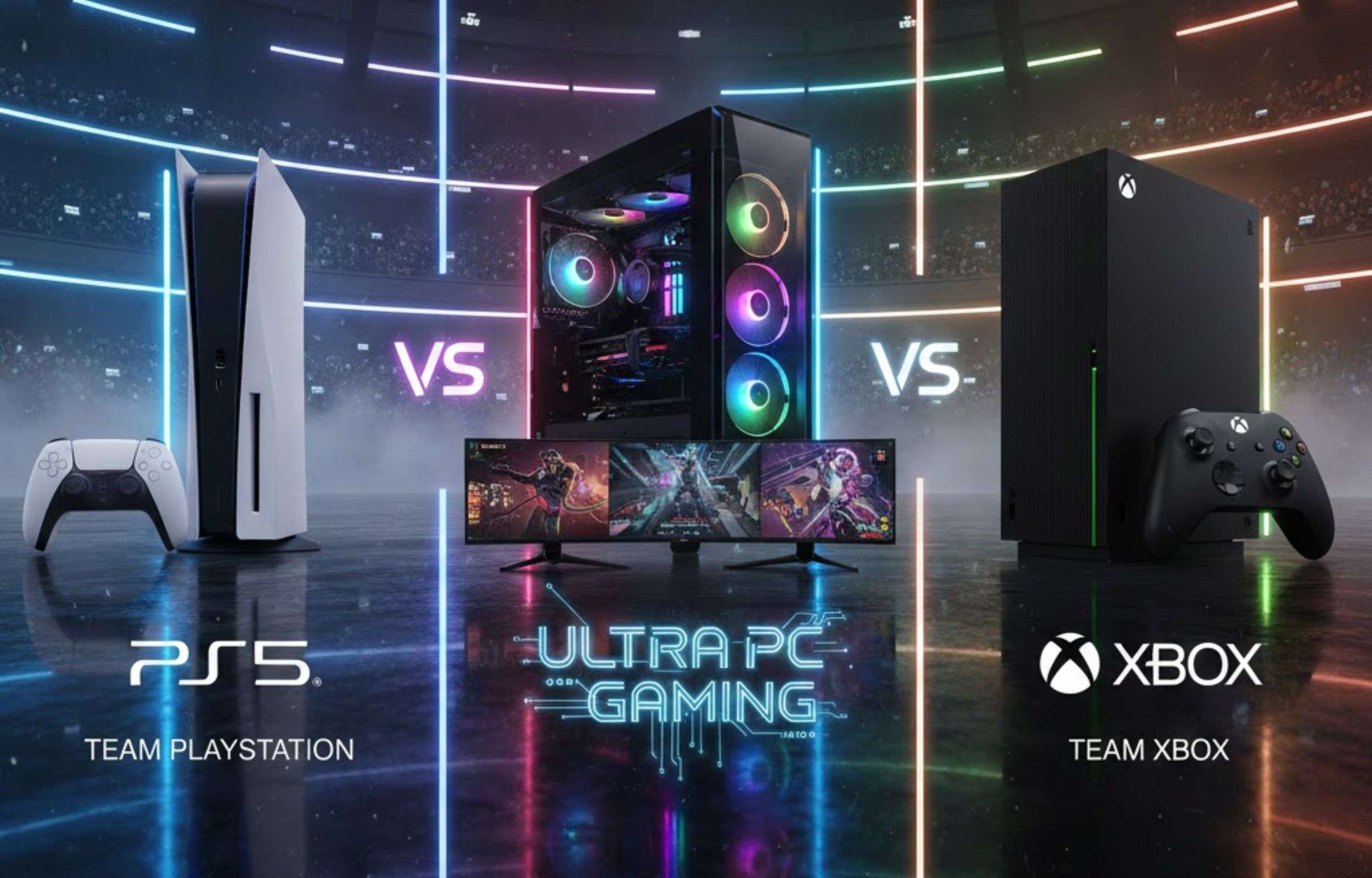 Console War: PS5 vs Xbox vs PC Gaming – Which One Really Comes Out on Top?